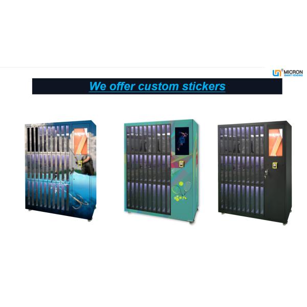 Large Capacity Touch Screen Tennis Sport Locker Vending Machine With Intelligent System