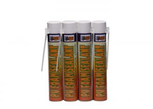 Quality 750ml PU Foam Spray Sealant Rolling Door Slat Roll Forming B2 Fire Retardant for sale