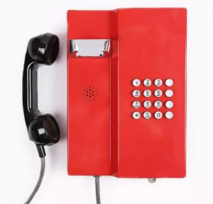 Quality Stainless Steel Inmate Telephone For Jail And Prison , Wall Mounted IP Phone for sale