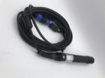 Dissolved oxygen sensor with automatic temperature compensation output signal
