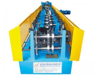 Quality 0.7-1.6mm C Steel Framing / C Purlin Roll Forming Machine With Track Cutting for sale