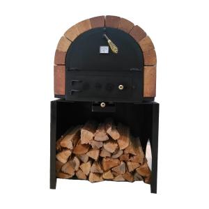 Quality Commercial Kitchen Wood Fired Pizza Oven With Medium Gas Pizza Oven With  High Quality Baking Equipment Stainless Steel for sale