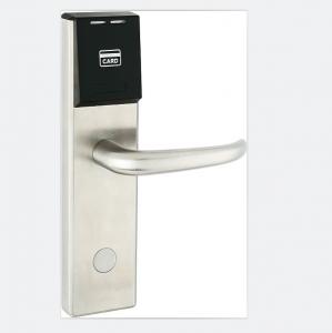 Quality Home Front Door Lock Stainless Steel Rfid Reader Door Lock Silver Color for sale