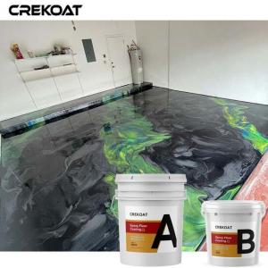 China Residential Metallic Floor Coating Long Lasting Resistance To Wear on sale