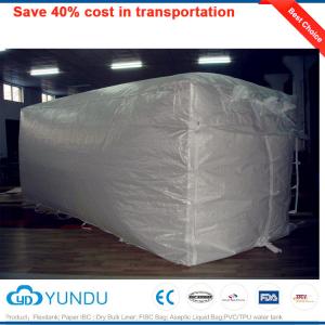 China 40HQ 5.8*2.35*2.35m Dry Bulk Container Liners 20FT PP Bulk Container Liner Bags on sale