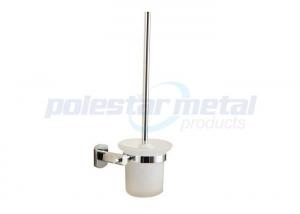 Quality 5-3/5 Width Polished Chrome Zamak 6900 Series Collection Toilet Brush Holder for sale