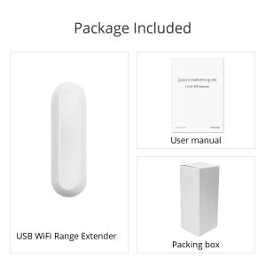 Quality White 300mbps Wifi Range Extender Mini 300Mbps Wireless Repeater for sale