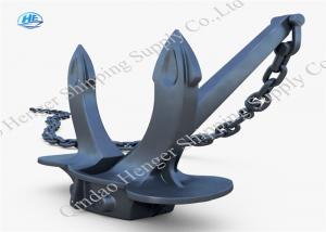 Quality Stockless Large Ship Anchor / Hot Dipped Galvanized Heavy Duty Anchors for sale