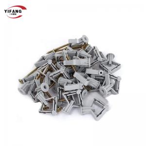 Quality Anti Aging Plastic Wall Anchors Butterfly Rawl Plugs For Concrete Walls for sale