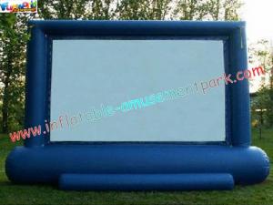 Quality Professional Projection Inflatable Movie Home Theater Screens , Backyard Cinema for sale