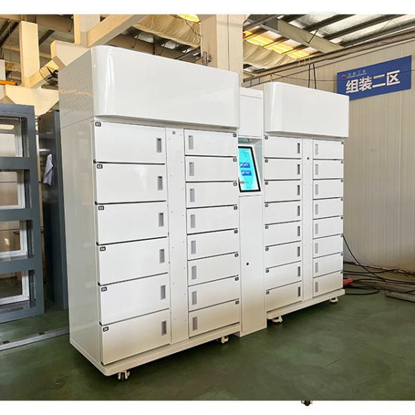 Buy Real-Time Monitoring And Control Secure Frozen Storage Locker With Different Sizes Doors at wholesale prices