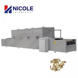 Quality Stainless Steel Industrial Microwave Dryer Insects Continuous Drying Equipment for sale