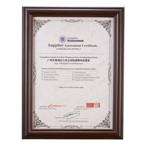 Guangzhou Kinglebon Machinery Equipment Co., Ltd Certifications