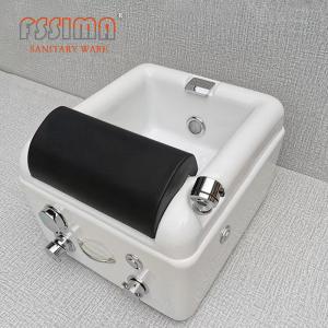 China Waterfall Intake Portable Spa Pedicure Tub No Plumbing Electric Acrylic Foot Tub Basin on sale
