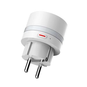 Quality EU Standard WIFI Smart Plug Support TUYA APP With Led Light And Power Measure Computation for sale