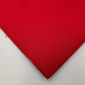China Red Polyester Fabric 300D With PU Coated Waterproof Oxford Fabric For Bags on sale
