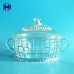 China 45oz Birthday Gift Plastic Food Storage Jars Transparent Clear Cylinder Container on sale