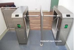 Quality Bi-directional Coin Operated Turnstiles Access Entry Systems for Public Toilets & Public Conveniences - Paid Toilets for sale