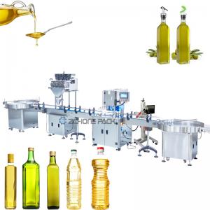 China Olive Oil Filling Machine Production Line Fully Automatic Oil Filling Equipment on sale