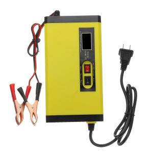 China Wet Lead Acid 12V 8A LCD Display Battery Charger Pulse Repair For Car Motorcycle on sale