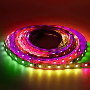 Buy cheap Addressable RGBIC 5050 SMD Digital Led Light Strip 60leds/M 24v Addressable Led from wholesalers