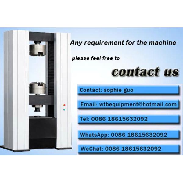 100KN Electronic Test Equipment , Textile Testing Machine Over Current Protecting