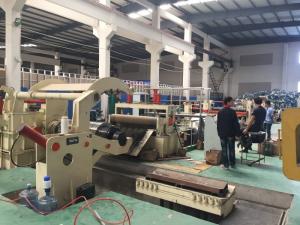 China 0.2-2.5MM Steel Sheet Metal Slitting Machine , Coil Cutting Machine High Speed on sale