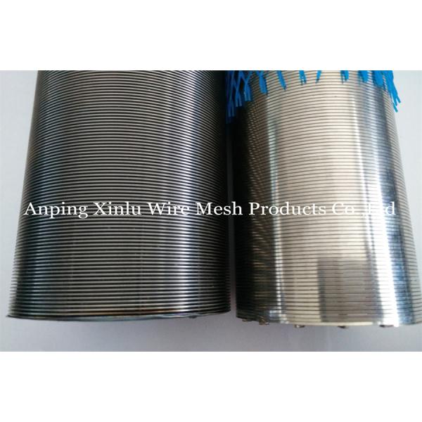 300 Micron V Wire Johnson Screen Slotted Filter Pipe For Water Well