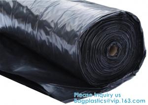 Quality 6 Mil Polyethylene Sheeting Roll Black Plastic Sheeting, Plastic Tarp, Plastic Mulch, Weed Barrier, Concrete Moisture for sale