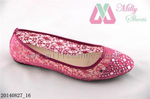 China new Design Lady flats shoes with net material from best china shoes supplier 20140827_16 on sale