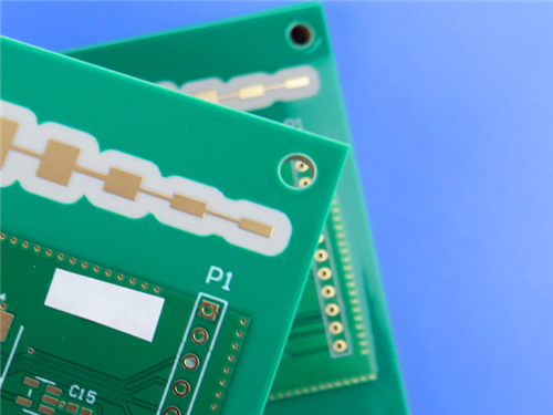 Buy cheap DK 3.48 4-layer Hybrid PCB 0.508mm RO4350B+ Tg170 FR-4 finished 0.98mm with ENIG from wholesalers