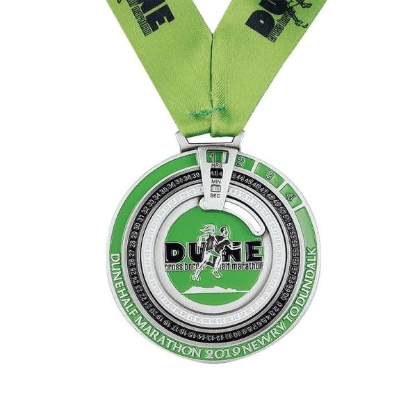 Buy Precision Engraved Plating All Custom Marathon Medals With Custom Design at wholesale prices