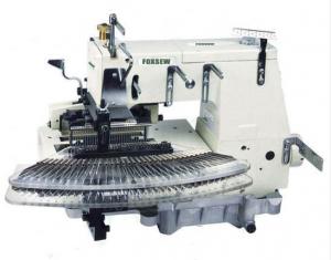 China 25 or 33 Needle Flat-bed Double Chain Stitch Sewing Machine (tuck fabric seaming)  on sale