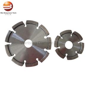 Quality 100mm 250mm Laser Welded Diamond Tuck Point Blade for sale