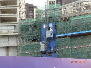 China Fall Protection Passenger Material 2000KG Rack And Pinion Hoist on sale