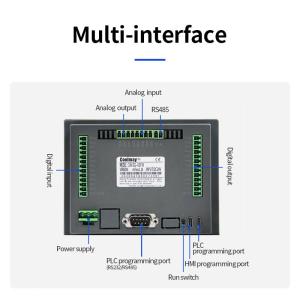 China CNC Stepper Servo Brushless Pwm Dual Motor Driver Speed HMI PLC Combo Programmable Logic Controller on sale