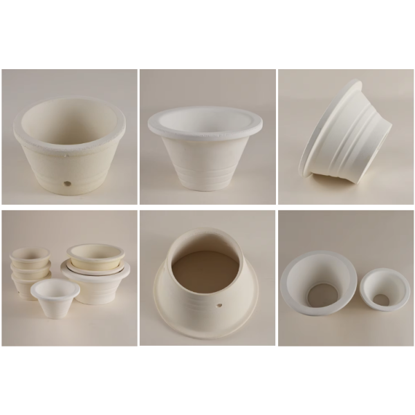 Casting Clay Ceramic Pouring Cup for Gating System Excellent Shock Temperature