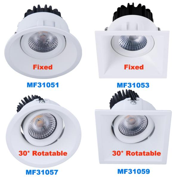 IP54 Anti Glare 93Ra Spotlight Ceiling Light 8W / 10W