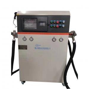 China Galvanized Steel Pipe R290A R410A R600A Refrigerant Gas Charging Filling Machine for Air Conditioner on sale