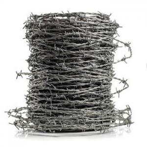 Quality Anti Alkali Military Security hot dipped galvanized Barbed Wire Fencing for sale