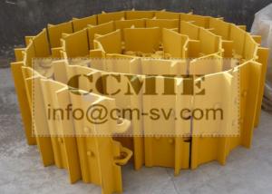 Quality SUPER Shantui SD16 bulldozer track shoes / 203MA -37151 undercarriage parts for sale