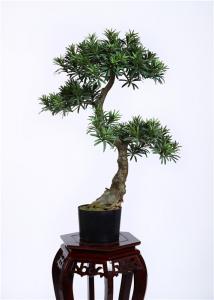 China 80cm Artificial Bonsai Tree Refreshing , Indoor Bonsai Plants Gorgeous Everlasting on sale