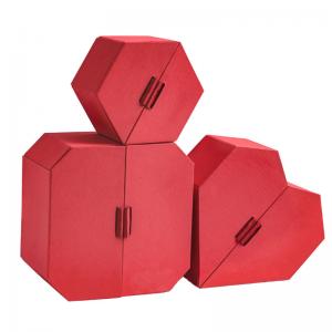 China Handmade heart shaped box luxury gift Box Wedding Packaging Box With Ribbon on sale
