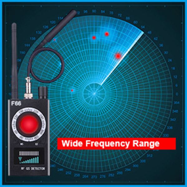 ABS Plastic 6.5GHz Small Portable Anti Spy Detector
