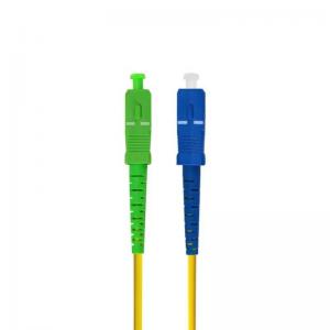 Quality 3meters 3.0mm Simplex Fiber Optic Patch Cord G652D SC UPC APC for sale
