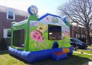 China Amazing Backyard Spongebob bounce house , Big Party Jumpers Bounce House Party on sale