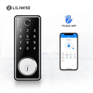 Quality Bluetooth Full Automatic Door Lock Fingerprint Digital Deadbolt Home Door Lock for sale