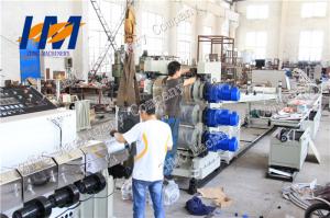 China 190KW Plastic Sheet Extrusion Line , PVC Sheet Making Machine 0.2-20mm Thickness on sale