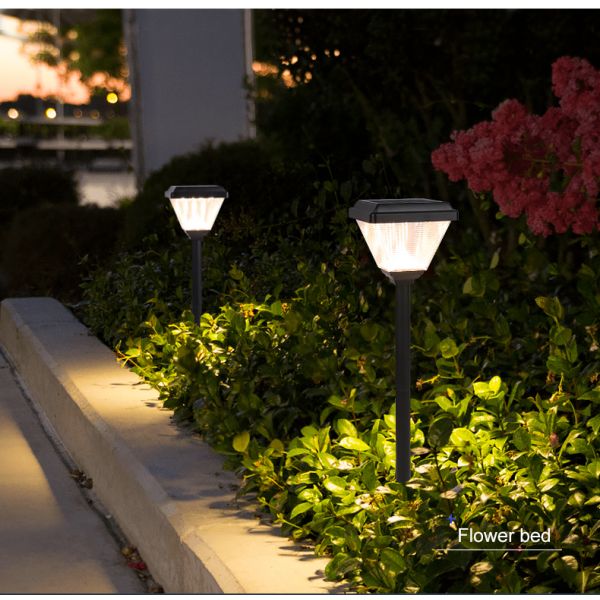 Light Control Stomproofing Pathway Ground Lightting Outdoor Solar LED Landscape Light