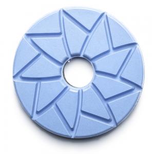 Quality OBM Support Stone Grinding Wheel Snail Lock Edge Polishing Pad for Granite Slabs Grinding for sale